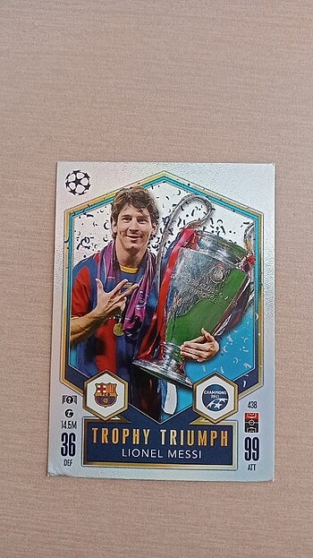 Lionel Messi Topps Trophy Triumph 2025