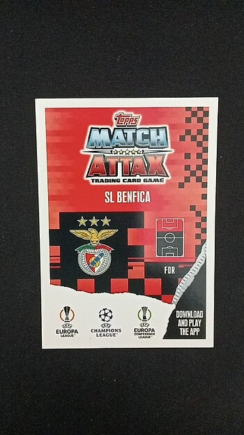  Gonçalo Ramos Energy UCL Topps 2024 Card