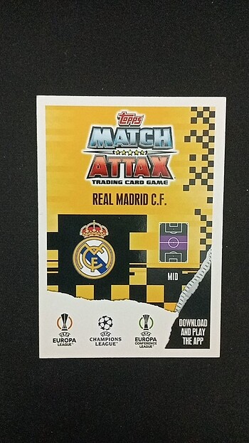 Jude Bellingham Battler UCL Topps 2024 Card