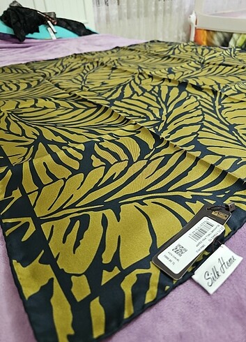 Silkhome twill ipek eşarp 
