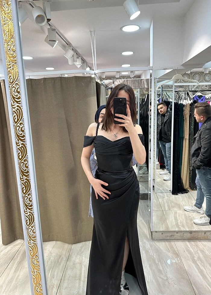 Siyah abiye - Görsel 2