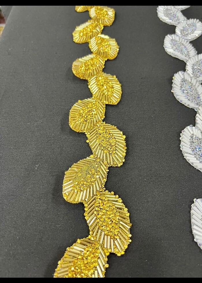 Yapıştırma Yaprak Motifli Şerit (1m) - Görsel 2