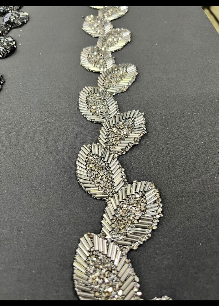 Yapıştırma Yaprak Motifli Şerit (1m) - Görsel 4