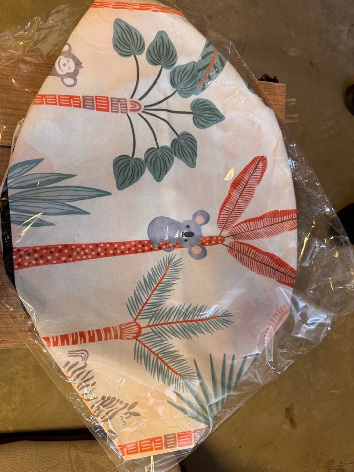 Çocuklar için Çok Renkli Desenli çamaşır sepeti - Görsel 2