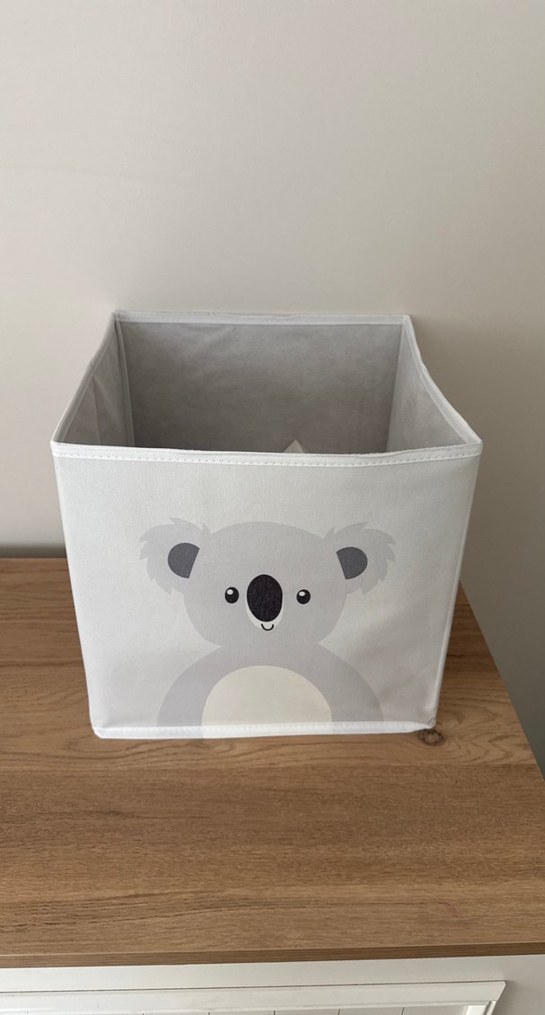Gri Koala Desenli Çocuk Raf Kutusu - Görsel 3
