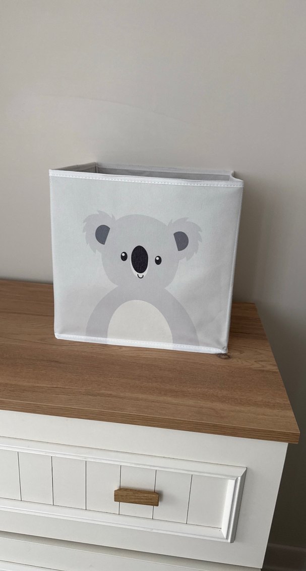 Gri Koala Desenli Çocuk Raf Kutusu - Görsel 2