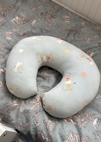 Bebek Desenli Pastel Emzirme ve Hamile Yastığı - Görsel 3