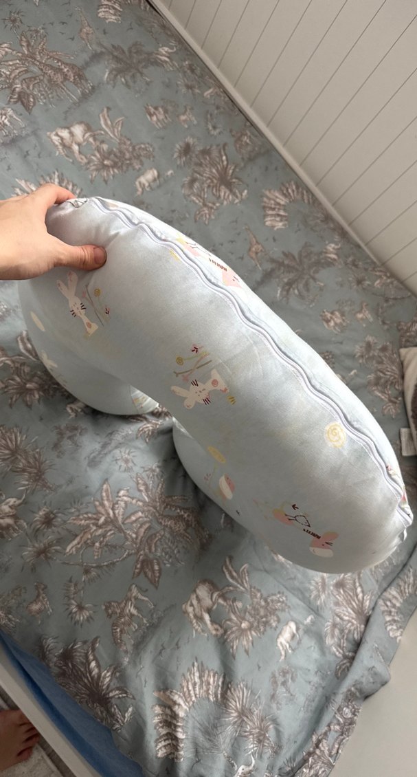 Bebek Desenli Pastel Emzirme ve Hamile Yastığı - Görsel 2