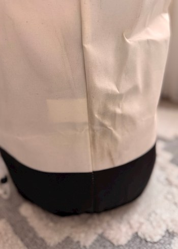 Panda Desenli Beyaz Saklama Sepeti - Görsel 4