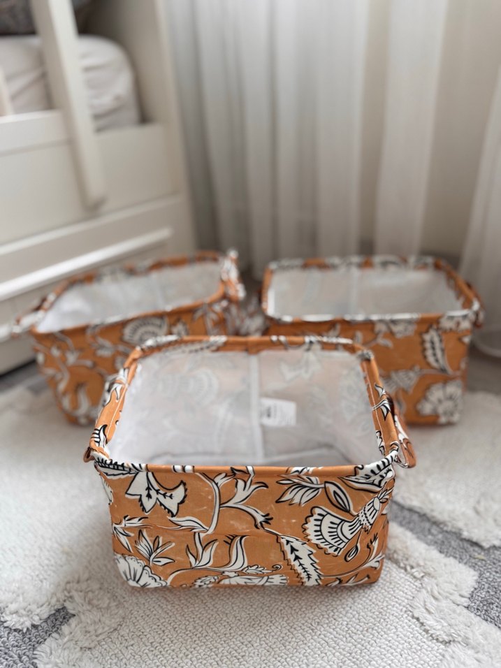 Bohem Desenli Fermuarlı Makyaj Çantası 3 adet - Görsel 3