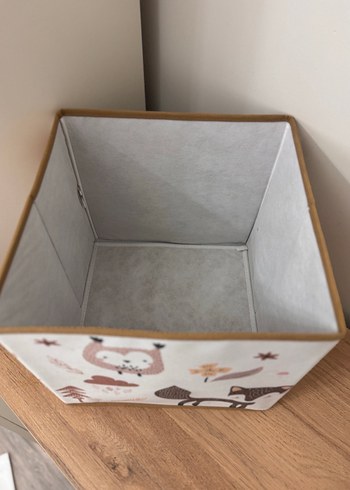 Kahverengi Hayvan Desenli Saklama Kutusu - Görsel 2