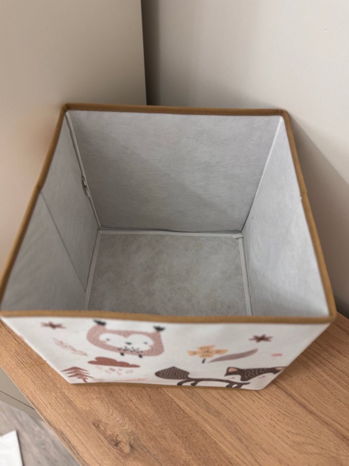 Kahverengi Hayvan Desenli Saklama Kutusu - Görsel 2