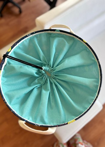 Renkli Uzay Temalı Sepet ve Saklama Çantası - Görsel 4