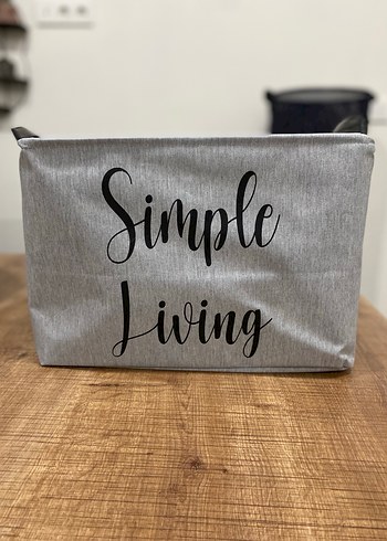 Gri Katlanabilir Saklama Sepetleri 3lü set - Görsel 5