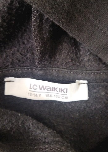 Siyah Kapüşonlu Fermuarlı kiz Sweatshirt - Görsel 3