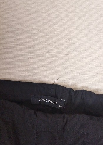 Siyah Salaş Street Wear Kumaş Pantolon - Görsel 4