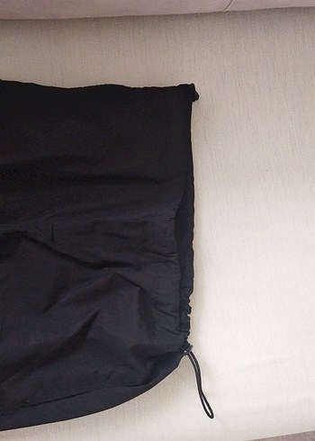 Siyah Salaş Street Wear Kumaş Pantolon - Görsel 3