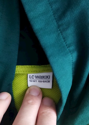 Yeşil Fermuarlı Erkek Sweatshirt - Görsel 5