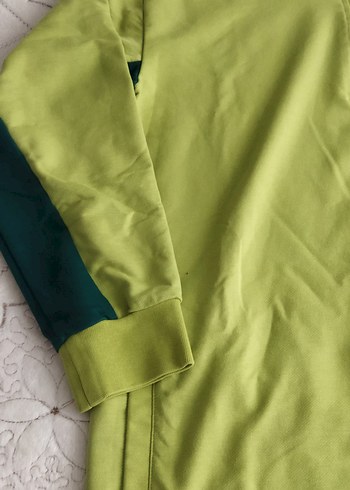 Yeşil Fermuarlı Erkek Sweatshirt - Görsel 2