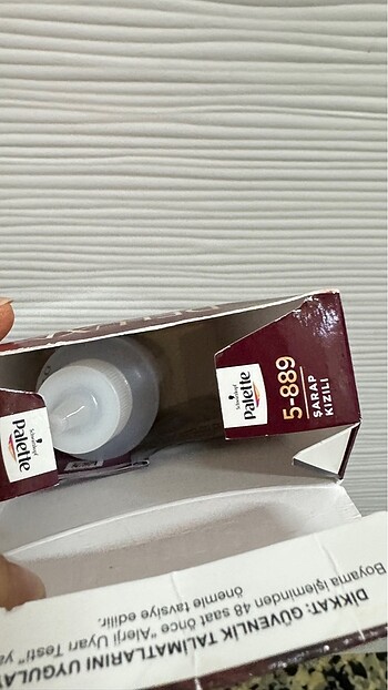 Kızıl tonlarında karışık 4 adet  saç boyaları - Görsel 4