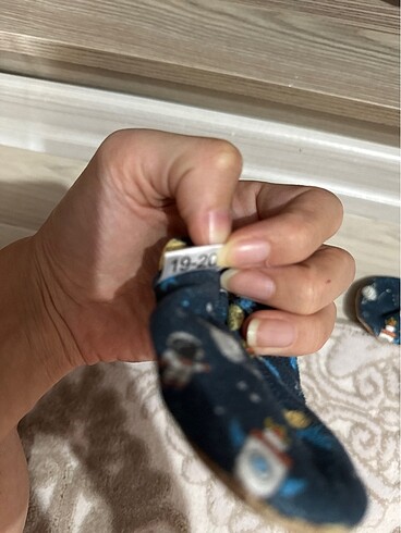 19 Beden İlk adım patiği