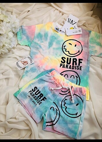 Unisex ikili şortlu takım - Görsel 6