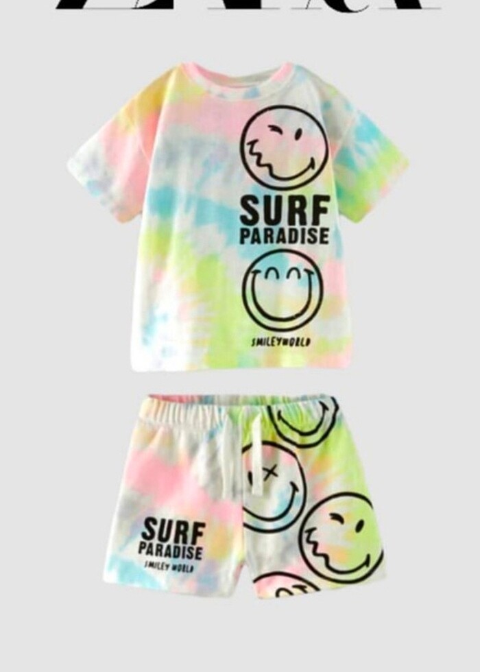 Unisex ikili şortlu takım - Görsel 4