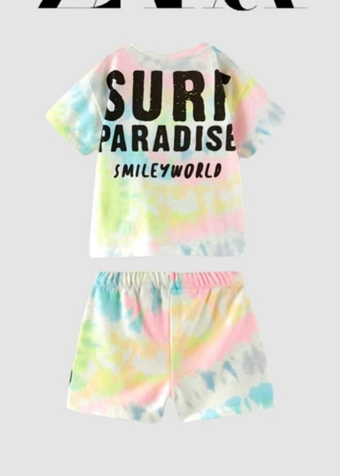 Unisex ikili şortlu takım - Görsel 5