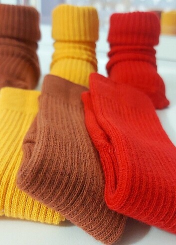 Fitilli kız çocuk çorap - Görsel 3