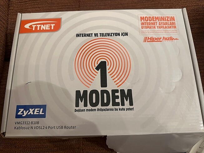  Beden ZyXEL TTnet Modem