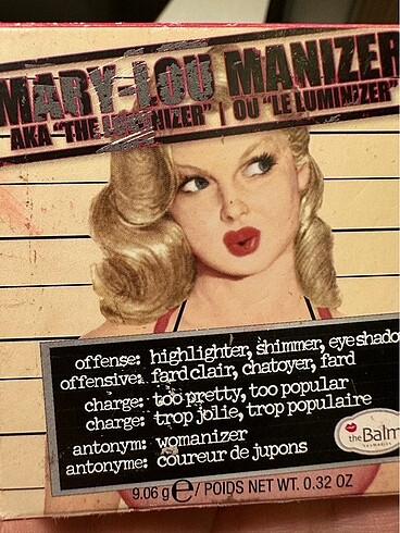 The Balm The Balm Mary Lou Manizer Aydınlatıcı Highlighter
