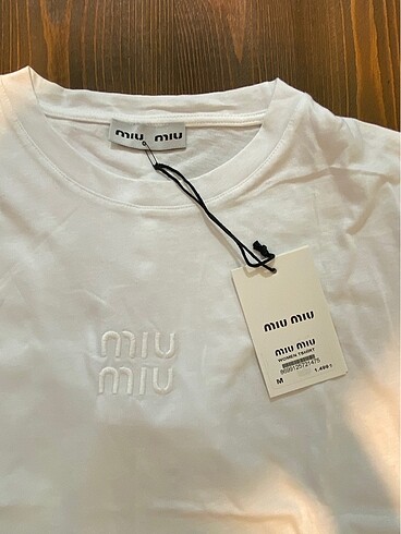 Miu miu tişört