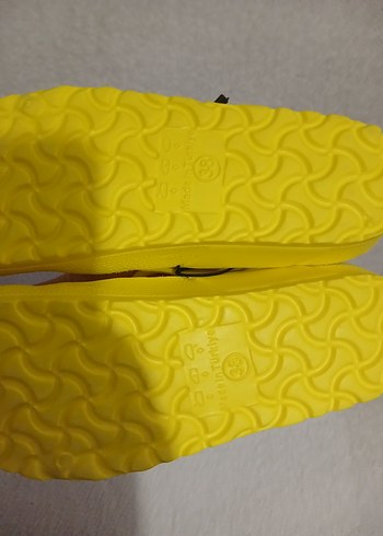 Sarı Kadın parmak arasi Terlik - Görsel 5