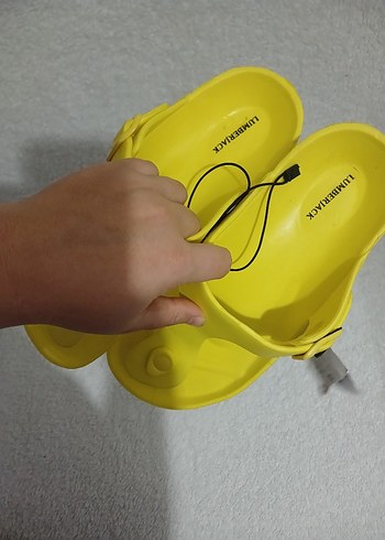 Sarı Kadın parmak arasi Terlik - Görsel 4