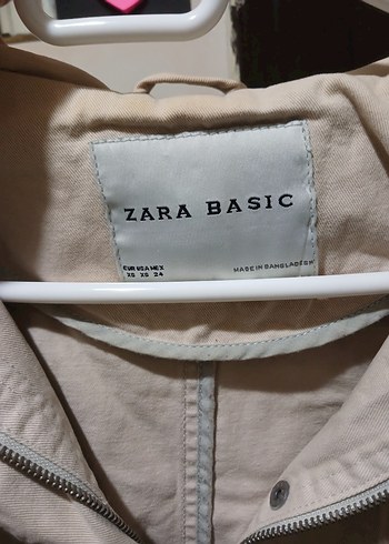 Bej Düğmeli Keten  Kadın Ceket - Görsel 3