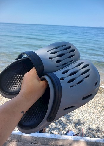 Mavi Erkek Su Ayakkabısı Tokalı Kauçuk 42 numara - Görsel 4