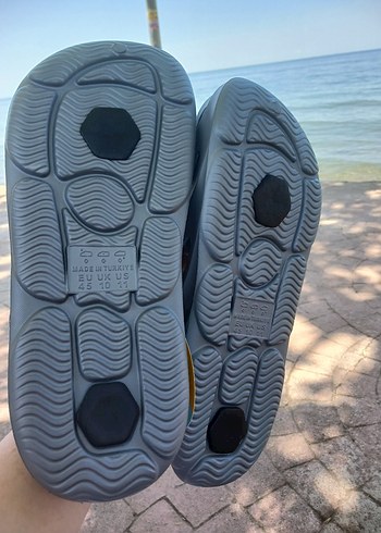 Mavi Erkek Su Ayakkabısı Tokalı Kauçuk 42 numara - Görsel 3