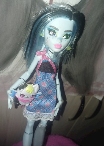 Monster high Frankenstein oyuncak bebek orjinal - Görsel 2