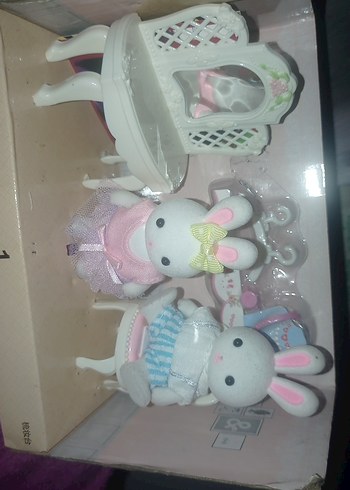 Pastel Renkli Tavşan Figürlü Çocuk Oyun Seti - Görsel 2