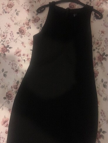 38 Beden siyah Renk H&M elbise