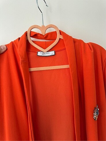 Missemramiss Orange Hırka - Görsel 3