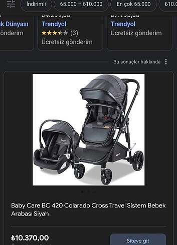 Diğer Beden Baby Care bebek arabası puset