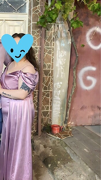 Diğer Saten abiye elbise
