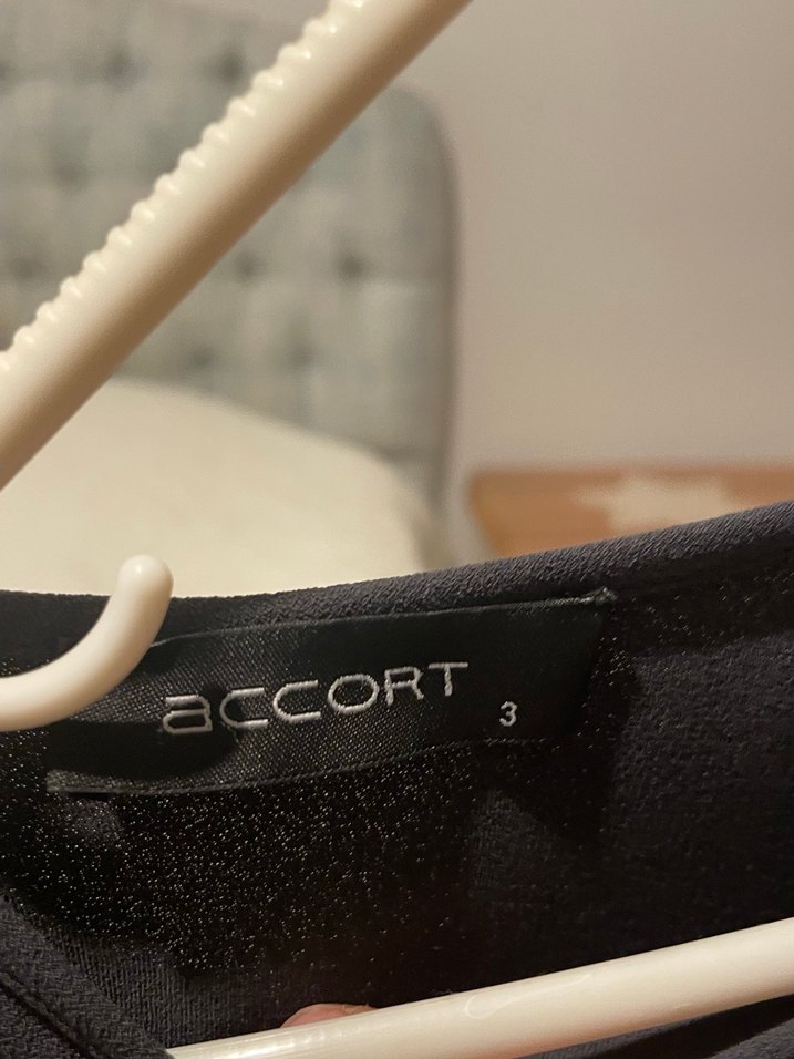 Gri Uzun Kollu Püsküllü Midi Tunik Accort - Görsel 3