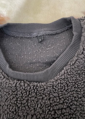 Gri Erkek Polar Sweatshirt - Görsel 2