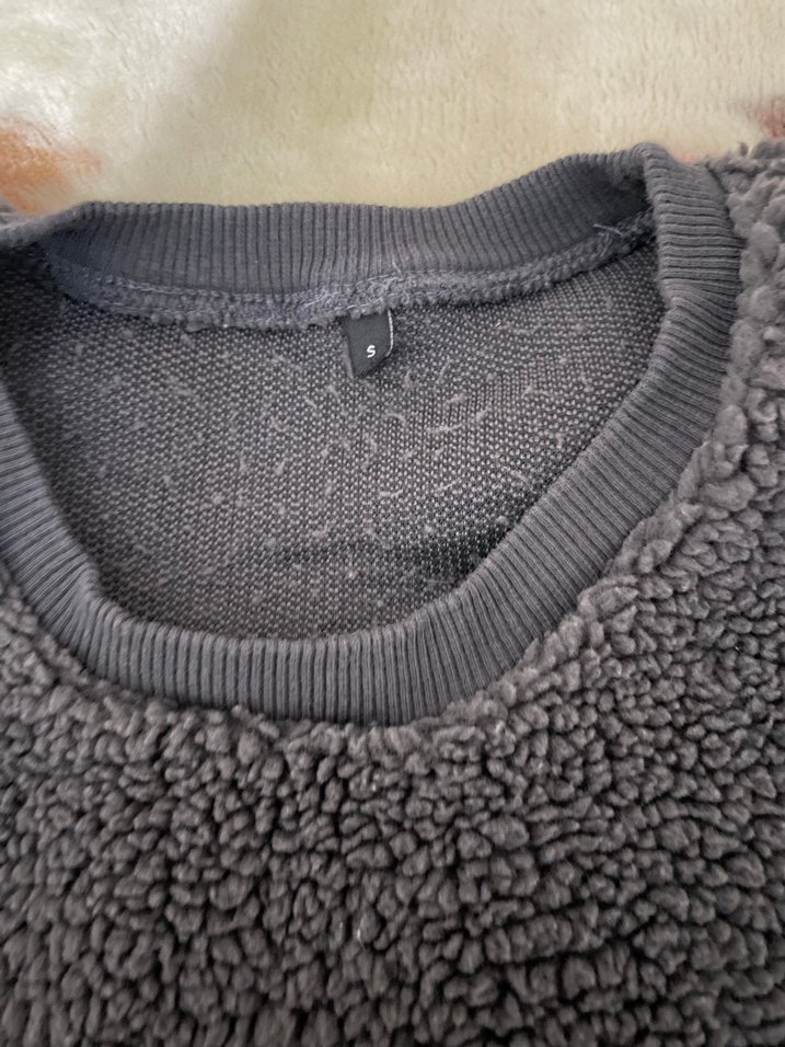 Gri Erkek Polar Sweatshirt - Görsel 2