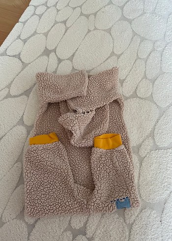 Kahverengi Kürklü Bebek Tulum - Görsel 2