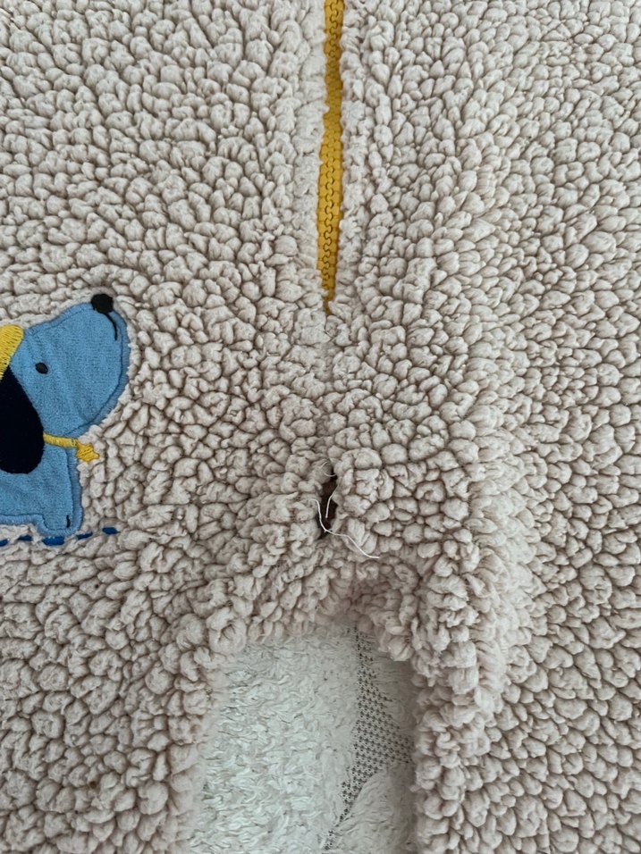 Kahverengi Kürklü Bebek Tulum - Görsel 4