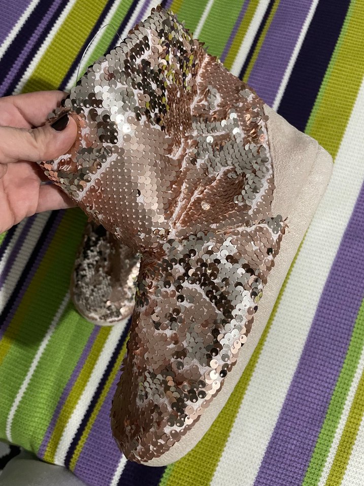 Kadın Pullu Yılan Desenli Sıcak Terlik - Görsel 2