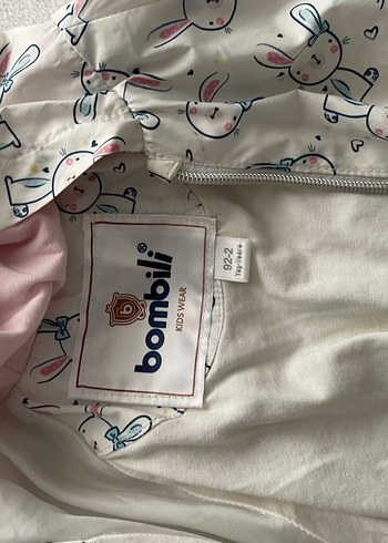 Kız çocuk tavşanlı yağmurluk - Görsel 2